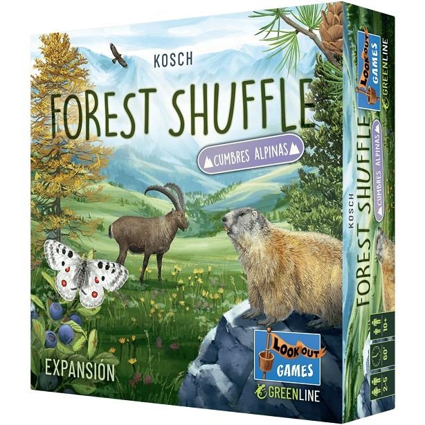 FOREST SHUFFLE CUMBRES ALPINAS | 3558380126300 | KOSCH | Universal Cómics