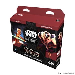 STAR WARS UNLIMITED: EL OCASO DE LA REPUBLICA CAJA INICIO | 841333128234 | Universal Cómics