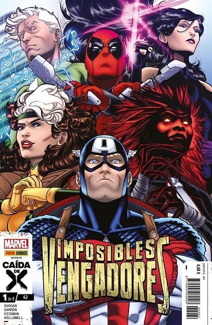 2AMA IMPOSIBLES VENGADORES # 62 IMPOSIBLES VENGADORES 01 | 9999900113808 | JAVIER GARRÓN - GERRY DUGGAN | Universal Cómics