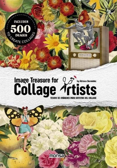 TESORO DE IMÁGENES PARA ARTISTAS DEL COLLAGE | 9788417557812 | ADRIANA BERMÚDEZ | Universal Cómics