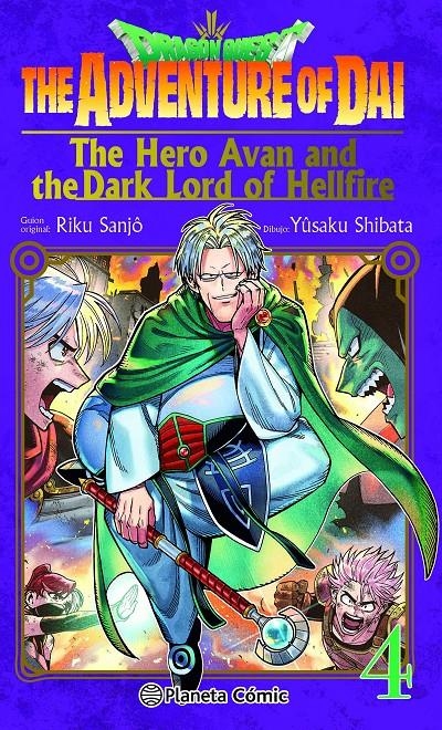 DRAGON QUEST HERO AVAN AND THE DARK LORD OF HELLFIRE # 04 | 9788411618298 | YUSAKU SHIBATA - RIKU SANJO | Universal Cómics