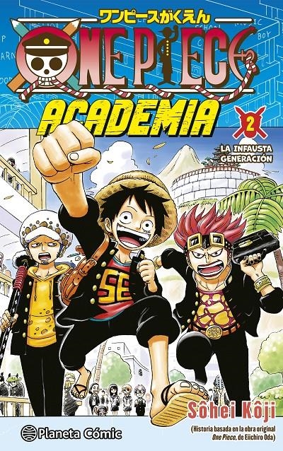 ONE PIECE ACADEMIA # 02 | 9788411618120 | EICHIRO ODA - SOHEI KOJI | Universal Cómics