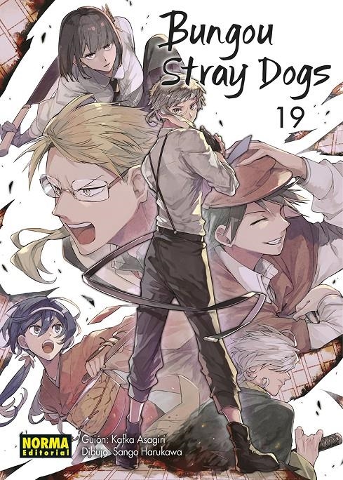 BUNGOU STRAY DOGS # 19 | 9788467973594 | KAFKA ASAGIRI - SANGO HARUKAWA | Universal Cómics