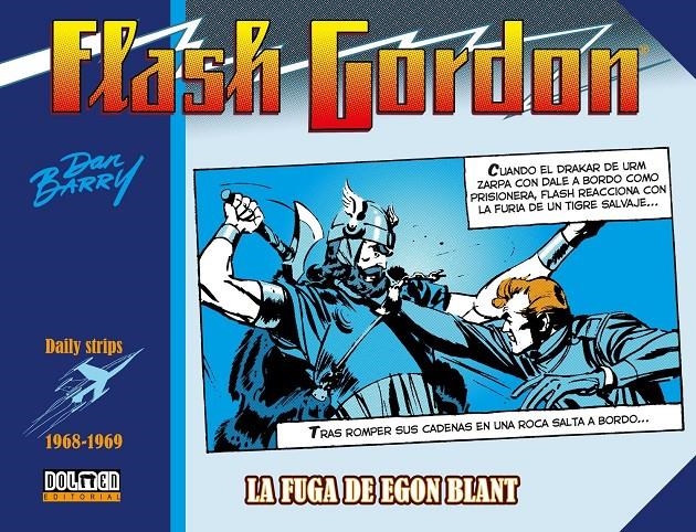 FLASH GORDON DE DAN BARRY 1968 A 1969 LA FUGA DE EGON BLANT | 9788410390775 | DAN BARRY | Universal Cómics