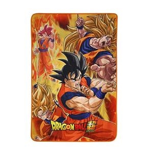 MANTA 100X150CM BATTLE OF GODS GOKU STATES DRAGON BALL SUPER | 8435450255946