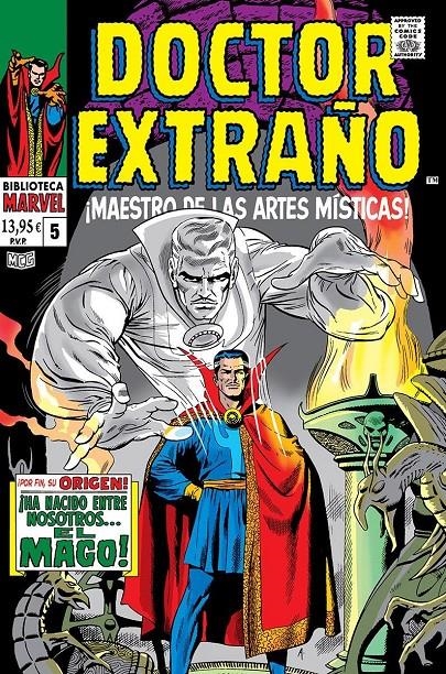 BIBLIOTECA MARVEL DOCTOR EXTRAÑO # 05 DE 1967-1968 | 9788410518780 | DAN ADKINS - ROY THOMAS - JIM LAWRENCE - TOM PALMER - DENNY O'NEIL | Universal Cómics