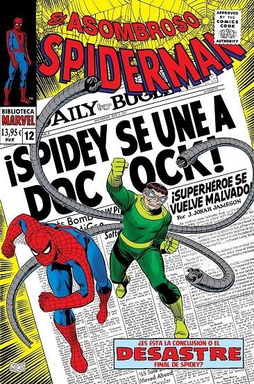 BIBLIOTECA MARVEL EL ASOMBROSO SPIDERMAN # 12 DE 1967-1968 | 9788410518766 | JOHN ROMITA SR - STAN LEE -DON HECK | Universal Cómics