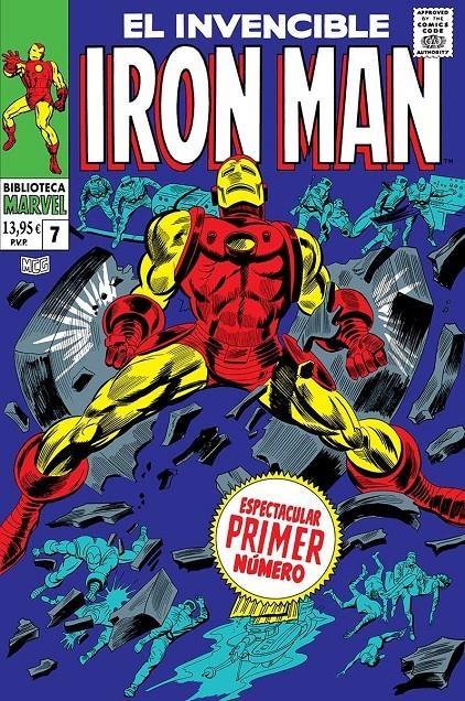 BIBLIOTECA MARVEL EL INVENCIBLE IRON MAN # 07 DE 1968 | 9788410518773 | STAN LEE - GENE COLAN - JOHNNY CRAIG - ARCHIE GOODWIN | Universal Cómics