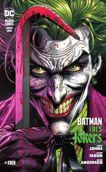 COLECCION COMPLETA BATMAN, TRES JOKERS EDICIÓN DC BLACK LABEL | 9999900114690 | GEOFF JOHNS - JASON FABOK | Universal Cómics