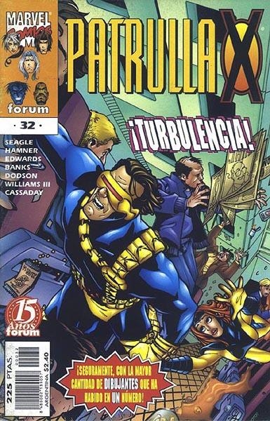 PATRULLA-X VOLUMEN II # 032 | 848000218905700032 | STEVE SEAGLE - CULLY HAMNER - ANTHONY WILLIAMS - DARRYL BANKS - TOMMY LEE EDWARDS - JOHN CASSADAY -  | Universal Cómics