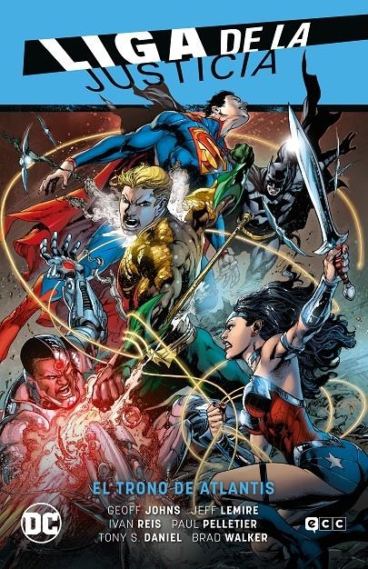 2AMA LIGA DE LA JUSTICIA SAGA NUEVO UNIVERSO # 03 EL TRONO DE ATLANTIS | 9999900116311 | BRAD WALKER - GEOFF JOHNS - IVAN REIS - JEFF LEMIRE - PAUL PELLETIER - TONY S. DANIEL | Universal Cómics