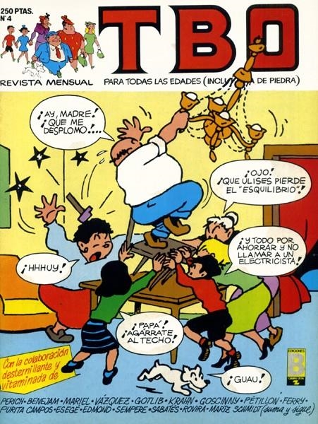 TBO EDICIONES B # 004 | 842000904250400004 | VAZQUEZ - COLL - SEMPRE - F. PEREZ NAVARRO - SABATES - VARIOS AUTORES | Universal Cómics