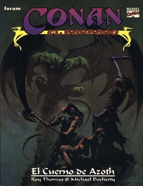 NOVELAS GRAFICAS CONAN COLOR # 05 EL CUERNO DE AZOTH | 8480002186483 | ROY THOMAS - MICHAEL DOCHERTY - GERRY CONWAY | Universal Cómics