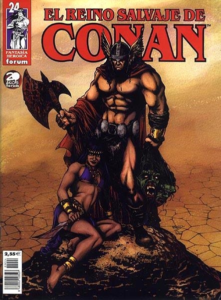 REINO SALVAJE DE CONAN # 24 | 848000210352700024 | ALAN ZELENETZ  - DAVE SIMONS | Universal Cómics