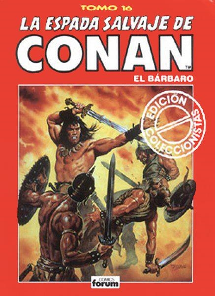 ESPADA SALVAJE DE CONAN TOMOS ROJOS # 16 | 978843950514302016 | VARIOS AUTORES | Universal Cómics