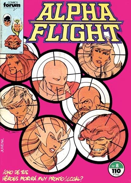 ALPHA FLIGHT VOLUMEN I # 08 | 22157 | JOHN BYRNE | Universal Cómics