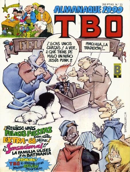 TBO EDICIONES B # 023 ALMANAQUE 1990 | 842000904250400023 | VAZQUEZ - COLL - SEMPRE - F. PEREZ NAVARRO - SABATES - VARIOS AUTORES | Universal Cómics