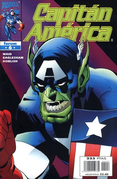 CAPITÁN AMÉRICA VOL V # 06 | 848000215273000006 | MARK WAID - DALE EAGLESHAM - SCOTT KOBLISH | Universal Cómics