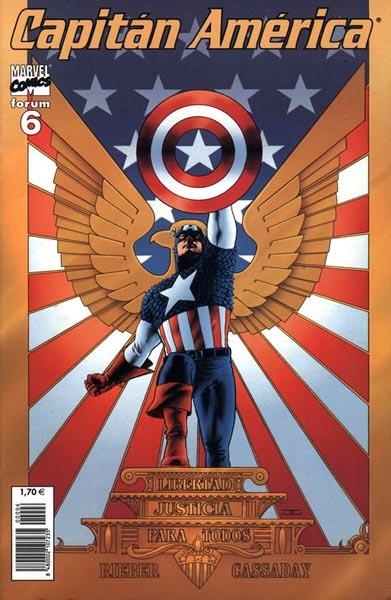 CAPITÁN AMÉRICA VOL VI MARVEL KNIGHTS # 06 | 848000210723500006 | JOHN NEY RIEBER - JOHN CASSADAY - DAVE STEWART | Universal Cómics