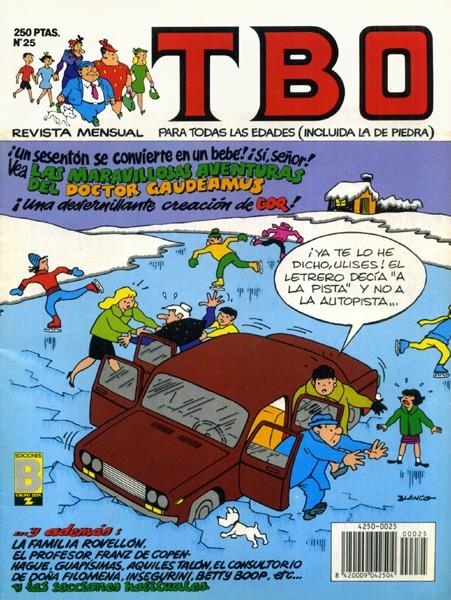 TBO EDICIONES B # 025 | 842000904250400025 | VAZQUEZ - COLL - SEMPRE - F. PEREZ NAVARRO - SABATES - VARIOS AUTORES | Universal Cómics