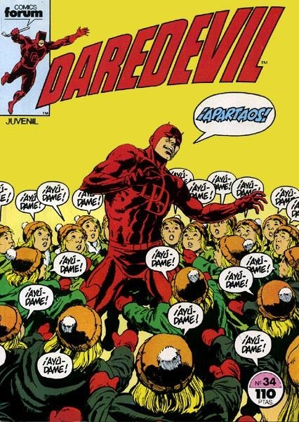 DAREDEVIL VOLUMEN I # 34 | 978848560425810034 | DENNY O´NEIL - DAVID MAZZUCHELLI - ARTHUR BYRON COVER | Universal Cómics