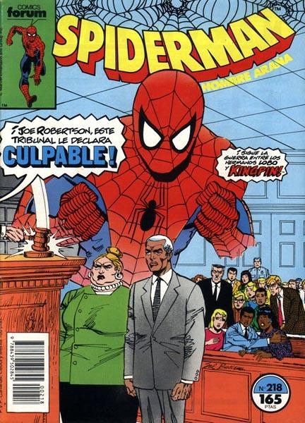 SPIDERMAN VOLUMEN I # 218 | 978843950284500218 | GERRY CONWAY - ALEX SAVIUK - KEITH WILLAMS - SAL BUSCEMA | Universal Cómics