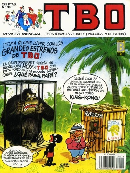 TBO EDICIONES B # 038 | 842000904250400038 | VAZQUEZ - COLL - SEMPRE - F. PEREZ NAVARRO - SABATES - VARIOS AUTORES | Universal Cómics