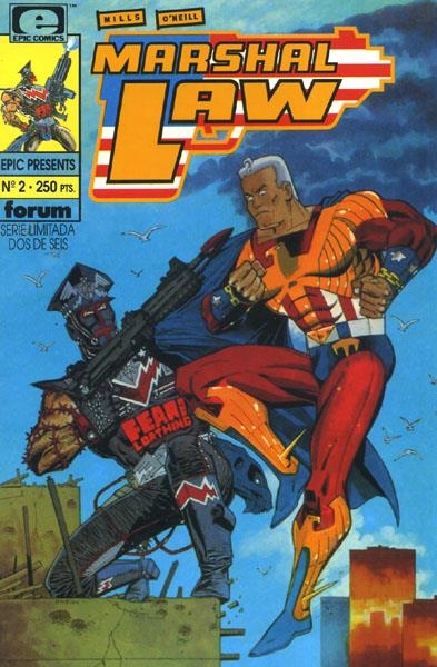 EPIC PRESENTS # 02 MARSHAL LAW | 848000202859200002 | KEVIN O'NEILL  -  PAT MILLS | Universal Cómics