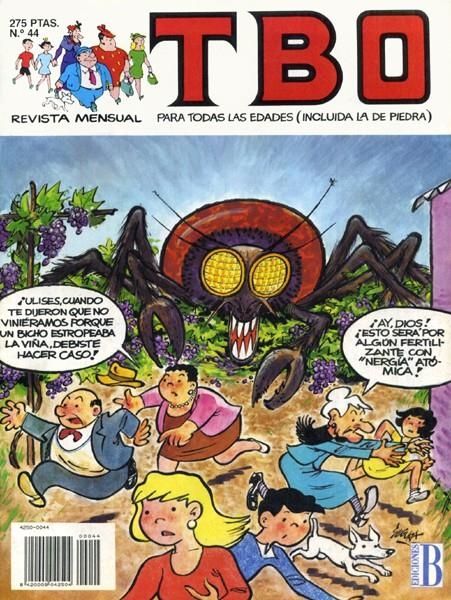 TBO EDICIONES B # 044 | 842000904250400044 | VAZQUEZ - COLL - SEMPRE - F. PEREZ NAVARRO - SABATES - VARIOS AUTORES | Universal Cómics