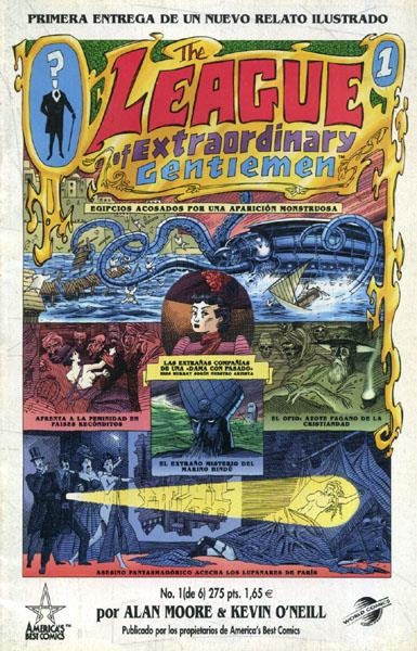 LEAGUE OF EXTRAORDINARY GENTLEMEN VOLUMEN I # 01 | 848000210165300001 | ALAN MOORE - KEVIN O NEILL | Universal Cómics