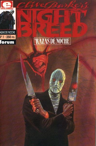 RAZAS DE NOCHE - NIGHT BREED # 01 | 848000202961200001 | CLIVE BARKER - ALAN GRANT - JOHN WAGNER - JIM BAIKIE | Universal Cómics