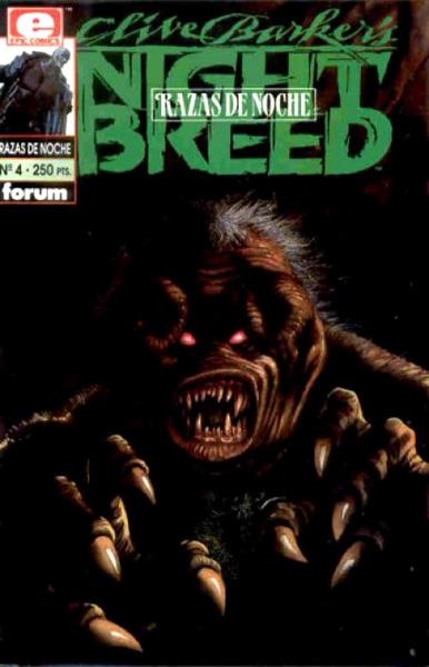 RAZAS DE NOCHE - NIGHT BREED # 04 | 848000202961200004 | CLIVE BARKER - ALAN GRANT - JOHN WAGNER - JIM BAIKIE | Universal Cómics