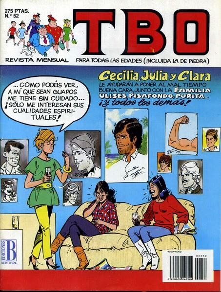 TBO EDICIONES B # 052 | 842000904250400052 | VAZQUEZ - COLL - SEMPRE - F. PEREZ NAVARRO - SABATES - VARIOS AUTORES | Universal Cómics