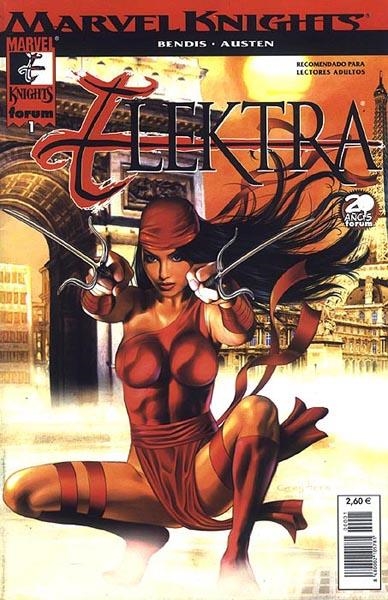 ELEKTRA VOLUMEN II MARVEL KNIGHTS # 01 | 848000210578100001 | BRIAN MICHAEL BENDIS - CHUCK AUSTEN | Universal Cómics