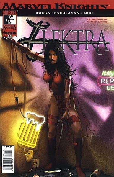 ELEKTRA VOLUMEN II MARVEL KNIGHTS # 11 | 848000210578100011 | GREG RUCKA - CARLO PAGULAYAN | Universal Cómics