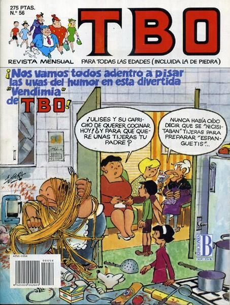 TBO EDICIONES B # 056 | 842000904250400056 | VAZQUEZ - COLL - SEMPRE - F. PEREZ NAVARRO - SABATES - VARIOS AUTORES | Universal Cómics