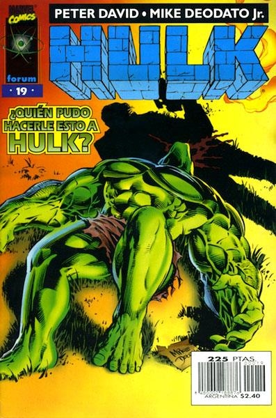 HULK VOLUMEN II # 19 | 848000218887600019 | PETER DAVID - LIAM SHARP | Universal Cómics