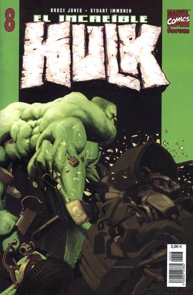 HULK VOL V # 08 | 848000210788400008 | BRUCE JONES - STUART IMMONEN | Universal Cómics