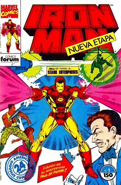 IRON MAN VOLUMEN II # 01 | 848000202909400001 | DAVID MICHELINIE - JACKSON GUICE | Universal Cómics