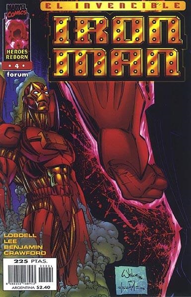 IRON MAN VOLUMEN III HÉROES REBORN # 04 | 848000216895300004 | SCOTT LOBDELL - JIM LEE - RYAN BENJAMIN | Universal Cómics