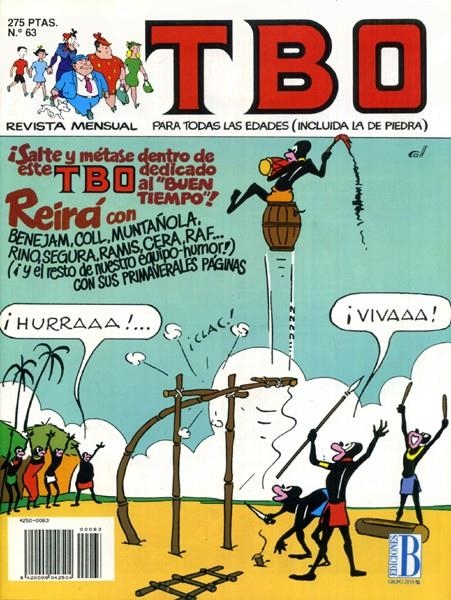 TBO EDICIONES B # 063 | 842000904250400063 | VAZQUEZ - COLL - SEMPRE - F. PEREZ NAVARRO - SABATES - VARIOS AUTORES | Universal Cómics