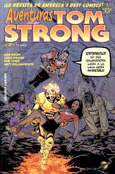 TOM STRONG AVENTURAS # 02 | 848000210728000002 | ALAN MOORE - CHRIS SPROUSE - ARTHUR ADAMS - OTROS | Universal Cómics