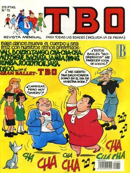 TBO EDICIONES B # 072 | 842000904250400072 | VAZQUEZ - COLL - SEMPRE - F. PEREZ NAVARRO - SABATES - VARIOS AUTORES | Universal Cómics