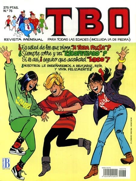 TBO EDICIONES B # 076 | 842000904250400076 | VAZQUEZ - COLL - SEMPRE - F. PEREZ NAVARRO - SABATES - VARIOS AUTORES | Universal Cómics