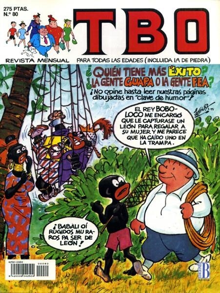 TBO EDICIONES B # 080 | 842000904250400080 | VAZQUEZ - COLL - SEMPRE - F. PEREZ NAVARRO - SABATES - VARIOS AUTORES | Universal Cómics