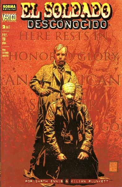 VÉRTIGO # 063 EL SOLDADO DESCONOCIDO # 2 | 9788479046972 | GARTH ENNIS - KILLIAN PLUNKETT | Universal Cómics