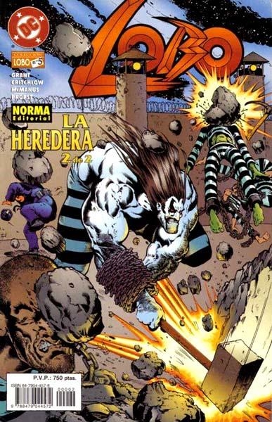 LOBO # 05 LA HEREDERA # 02 | 978847904457200002 | ALAN GRANT - CARL CRITCHLOW - SHAWN McMANUS | Universal Cómics