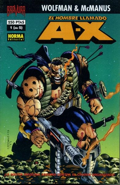 COLECCIÓN COMPLETA HOMBRE LLAMADO A-X | CC00649 | MARV WOLFMAN - SHAW McMANUS | Universal Cómics