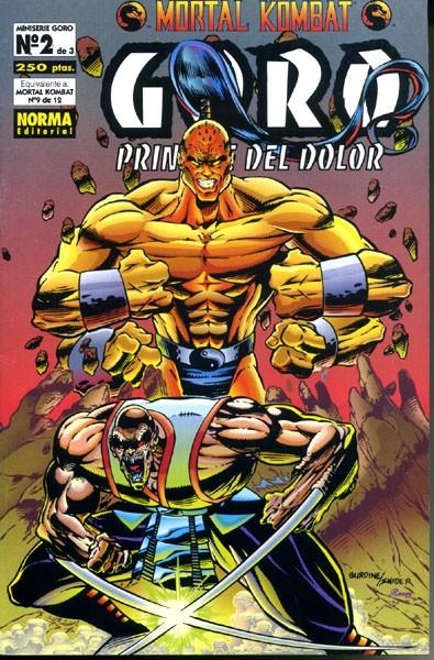 MORTAL KOMBAT # 09 GORO PRÍNCIPE DEL DOLOR | 978842950994600009 | CHARLES MARSHALL - PATRICK ROLO | Universal Cómics