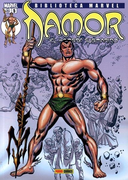 BIBLIOTECA MARVEL NAMOR # 05 | 9788489872912 | ROY THOMAS - GENE COLAN - JOHN BUSCEMA | Universal Cómics